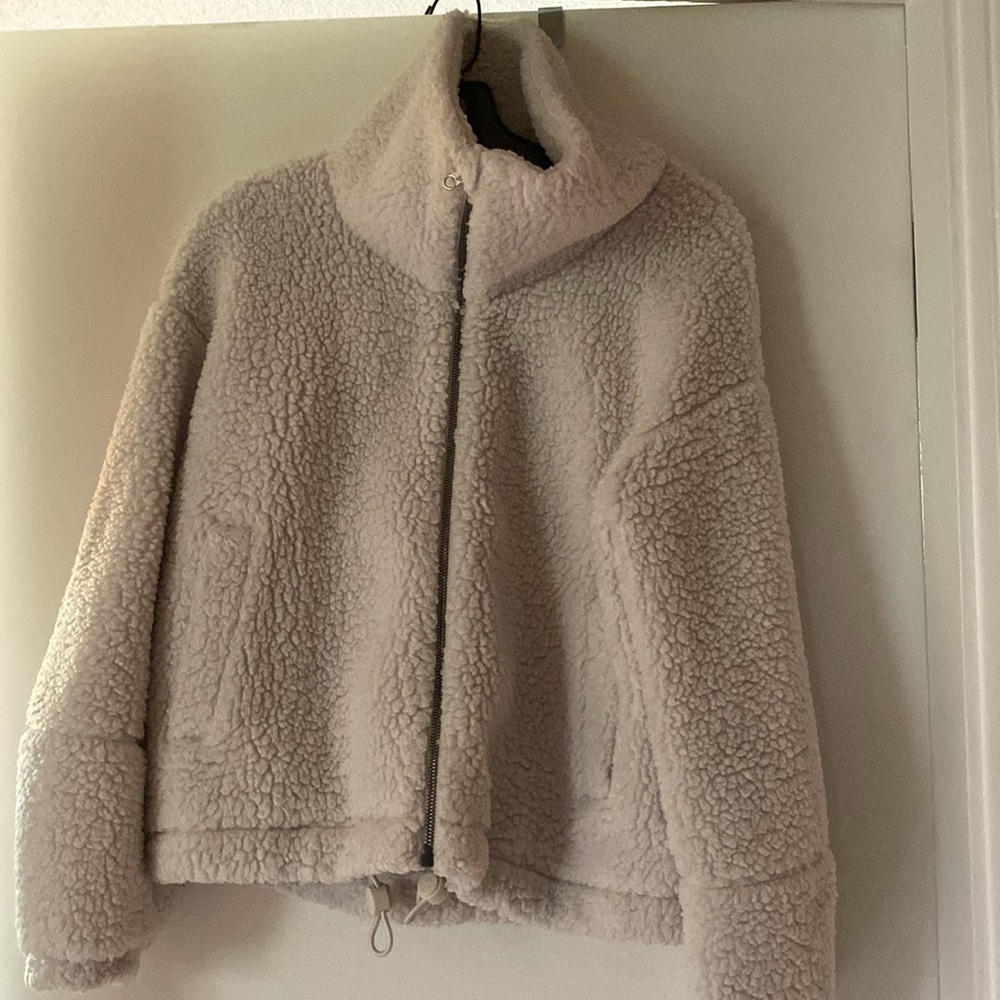 Lululemon Cinchable Fleece Zip Up - Opal - Picture 7 of 10